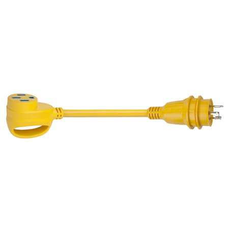 Marinco RV GENERATOR ADAPTER 50A LOCKING PLUG (3-PRONG) TO 30A RV CONNECTOR 173ARV